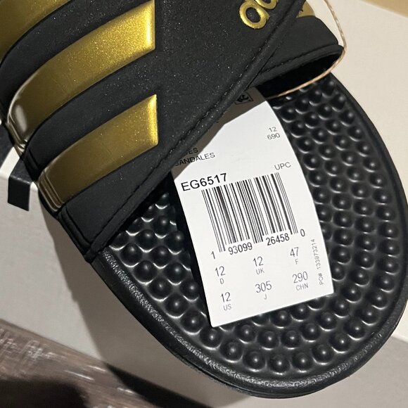 Sz 12 Adidas Adissage Slides - Picture 4 of 9